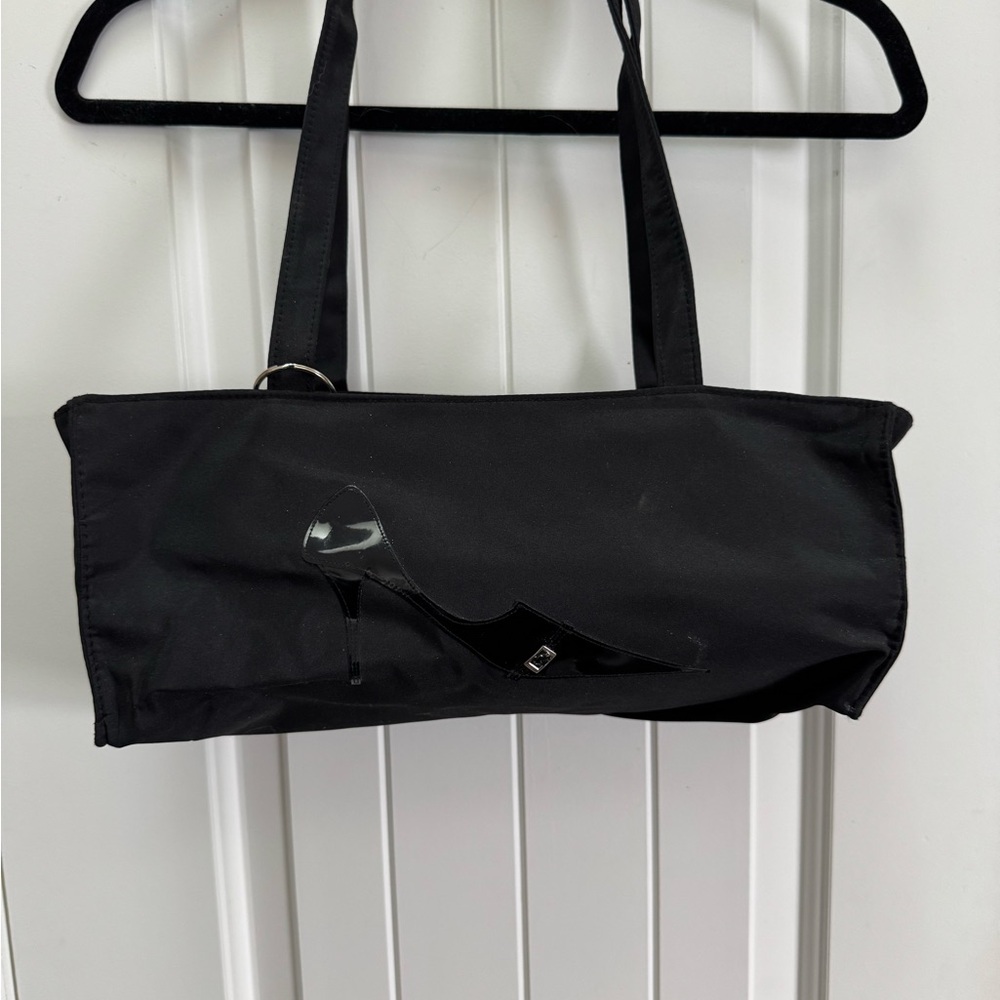 Black Designer Women's Shoe Bag